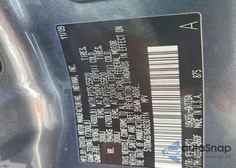 2010 Toyota Sequoia Platinum z USA, uszkodzony, nr VIN 5TDDW5G16AS030114